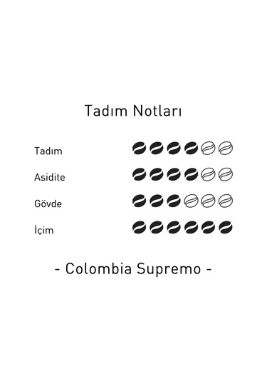 Mare Mosso Colombia Supremo Single Origin Yöresel Filtre Kahve 1 KG