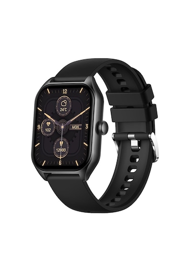 Hzl Classic Black 42 MM Çoklu Fonksiyonlu Akıllı Saat