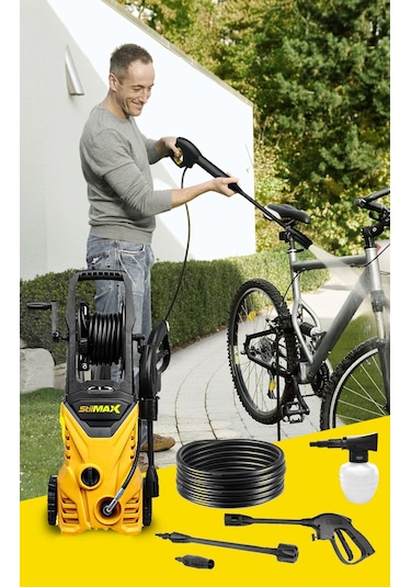 Stilmax HPCW180BS 180 Bar 2400 W Yüksek Basınçlı Oto Yıkama Makinesi