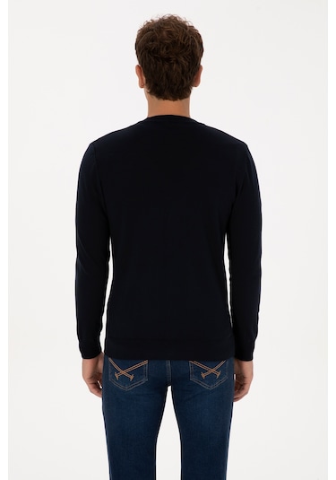 U.s. Polo Assn. Erkek Lacivert Hırka Triko 50313702-vr033 Lacivert