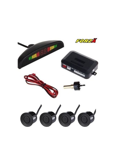 Forza Park Sensoru Ledlı Ses Ikazlı Ps-03 Sıyah Goz AOD-FORZA PS-03B