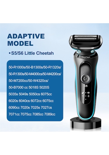 Braun 5/6 Serisi Braun Tıraş Makinesi 53b İçin Yedek Başlıklar