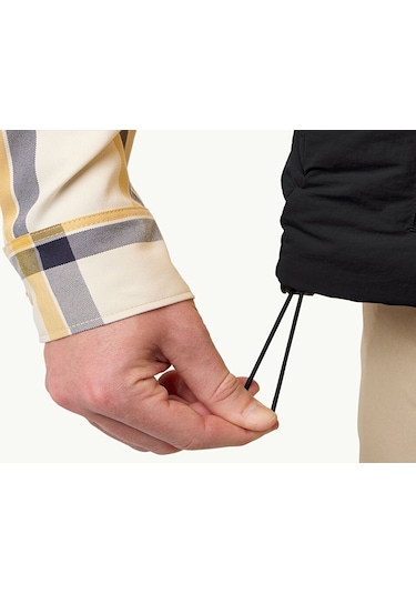 Jack Wolfskin Nordlicht Vest M Erkek Yeleği A60089-6000 Siyah A60089-6000 Siyah