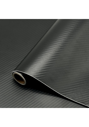Brano Karbon Desen Kaplama Folyosu Siyah 45x200 Cm