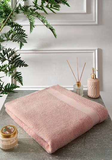 Özdilek Woven %100 Pamuk Banyo Havlusu 90x150 Cm Yumuşak Dokulu Yüksek Emici Tarçın