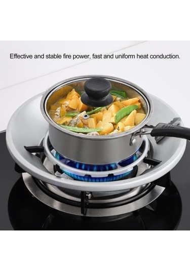 Trendooze Yardımcı Üniforma Tutucu Tutucu Tutma Soba Restoran Pot Pot Pot L Kurulum Isı İletimli İçin Evrensel Basit Tx Metal