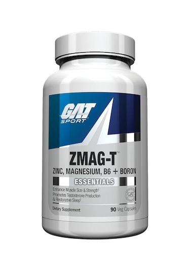 Gat Zmag-t Zma Magnezyum + Çinko + Boron 90 Vegetable Capsules