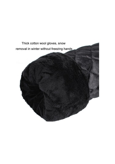 Sones Araca Monteli Kar Küreği Buz Çözücü Temizleme Aleti, Renk: Mavi+eldiven