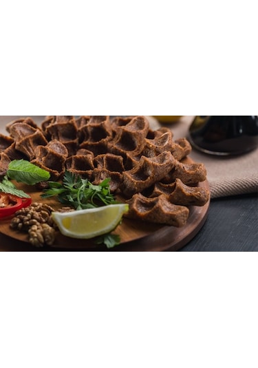 N'iyi Çiğ Köfte 5 KG + Lavaş 25 Adet + Salata Sosu 1 L