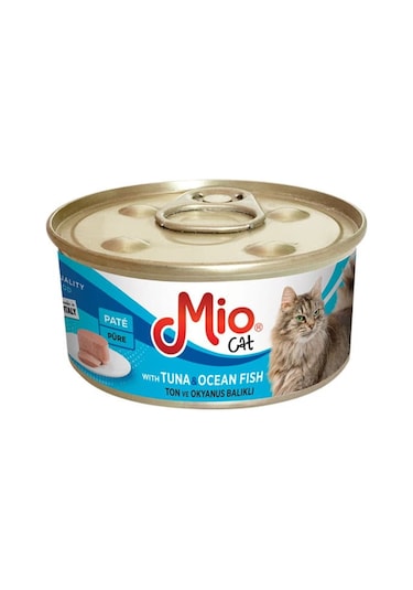 Mio Ton ve Deniz Balıklı Konserve Yetişkin Kedi Maması 85 G