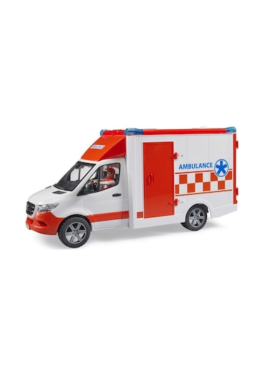 Bruder Mercedes Benz Sprinter Sirenli Ambulans Ve Ekibi Br02676