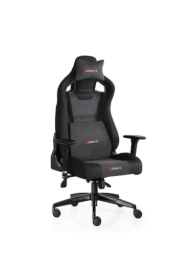 Xdrive Akdeniz Kumaş Profesyonel Oyuncu Koltuğu Gri/Siyah
