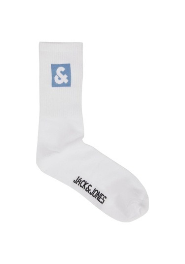 Jack & Jones Jacli Logo Tennis Sock Erkek Çorap-26487 - Açık Mavi