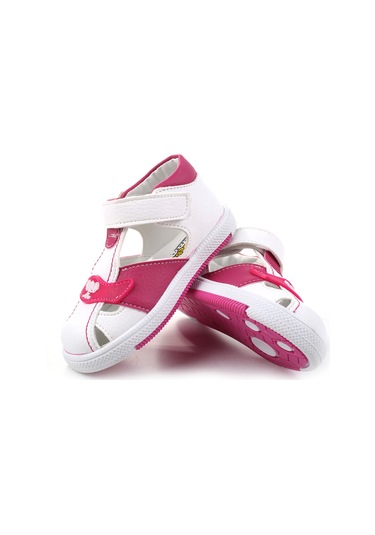 Şirin Bebe 3811 Ortopedik Taban Kız Çocuk Yazlık Ayakkabı Sandalet Fuşya
