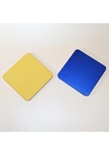 Yunboo Alüminyum Cnc Tamir Aleti Tepsisi, Manyetik Alt Pad, 4 Bölmeli, Rc Araçları İçin, Mavi Blue