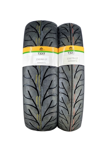 150/60-17 Ve 110/70-17 Tl Tubeless - Dubleks Lastik Takımı