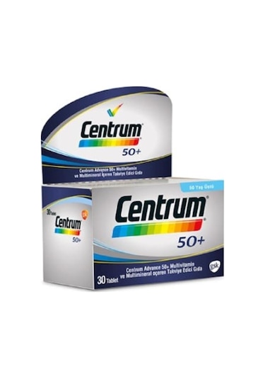 Centrum Advance 50 Multivitamin-30 Tablet