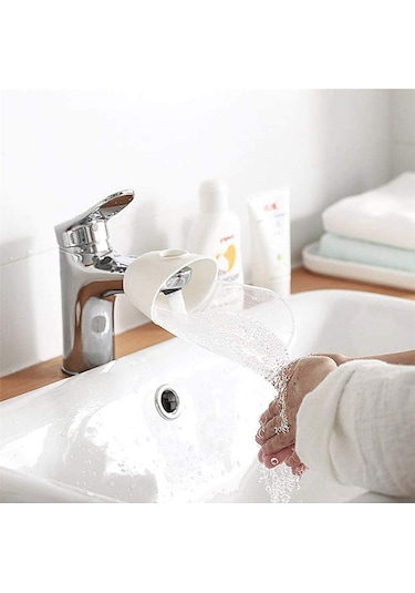 Çocuklar İçin 3'lü Musluk Uzatıcısı El Yıkama Lavabo Sıçrama Koruması Musluk Uzatıcısı Lavabo Kolu Uzatması, Lavabo Kolu Uzatması Diğer