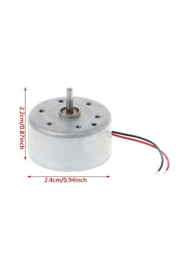 Mini Mikro 300 Güneş Enerjisi Motoru 5500rpm Dc 3v -6v Oyuncak Parçaları