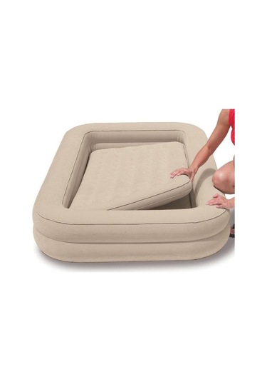 Vardem Intex 66810 Çocuk Seyahat Şişme Yatak Seti + Pompa