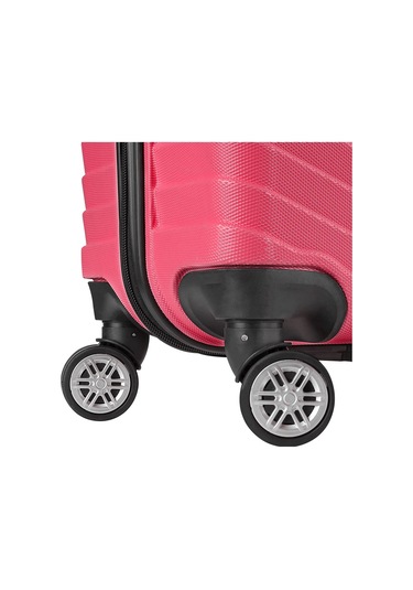 Wexta Wx-1001 Fuşya Büyük Boy Valiz Fuşya