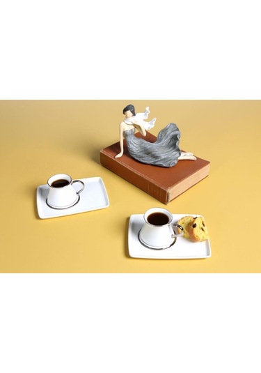 Porland Platin Otto Kahve Takımı 55cc 4 Parça 04ALM006587