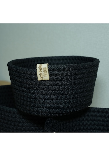Zengin Design Home Ekmek Sepeti Siyah