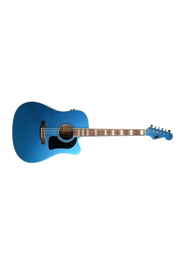 Dmx Guitars Dag100ce Bl Elektro Akustik Gitar Blue