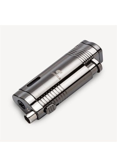 Cohiba Üç Torch Delicili Puro Çakmağı Gunmetal