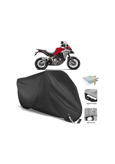 Ducati Multistrada 1200 Enduro Motor Branda(Kilit Uyumlu-Siyah (457244844)