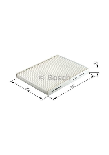 Ford Focus 2 Karbonlu Polen Filtresi 2005-2011 Bosch