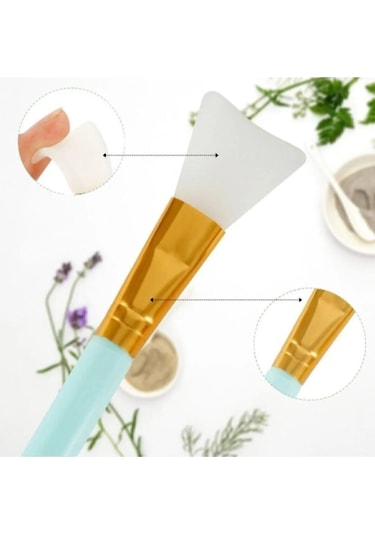 Slikon Krem Ve Makyaj Sürme Spatulası