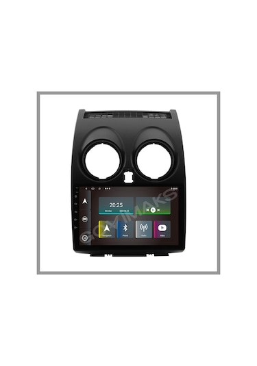 Govimaks Nıssan Qashqai 2007-2013 Uyumlu 4 Gb Ram 64 Gb Hafıza Androıd Multımedıa Teyp 9"