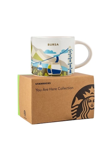 Starbucks Şehir Temalı Kupa Serisi - Bursa 414 Ml Beyaz