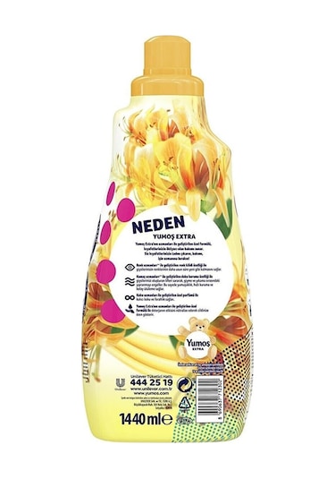 Yumoş Extra Konsantre Çamaşır Yumuşatıcısı Hanımeli 1440 Ml 4 Adet Yumoş Hanımeli 1440