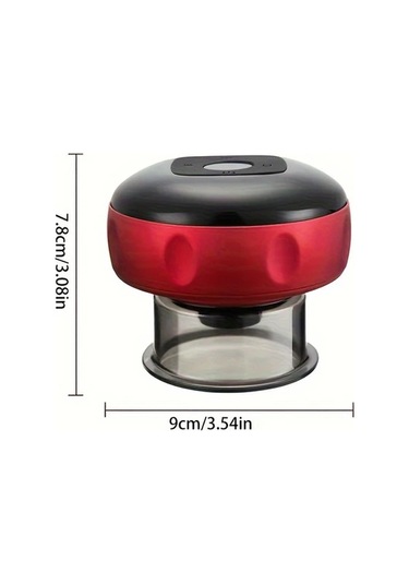 Topshop1 Siyah Smart Usbli Nalunkang Isitmali Kompresyon Vakum Masaj Kabini Tatiller Icin Ideal Hediye Siyah