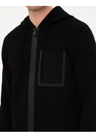 Pierre Cardin Erkek Siyah Hırka Triko 50296463-vr046 Siyah