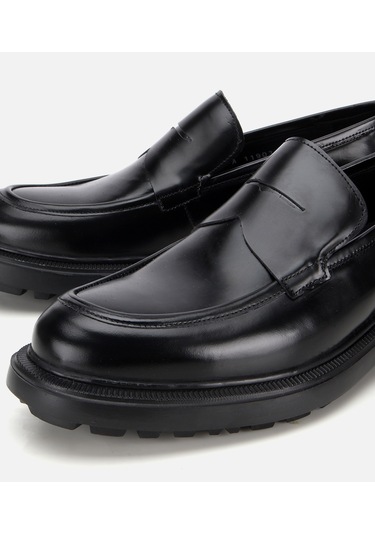 Hotiç Erkek Açma Deri Siyah Kalın Tabanlı Klasik Loafer 02ayh313740a100 02ayh313740a100 Siyah