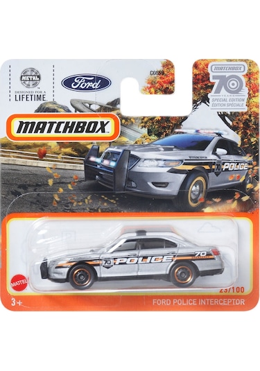 Matchbox Tekli Arabalar Ford Police Interceptor Hld04