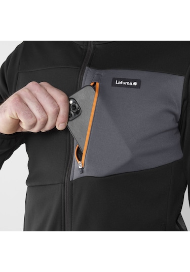 Lafuma Shıft F-zıp Erkek Tam Fermuar Polar Lfv12144 0247 Siyah