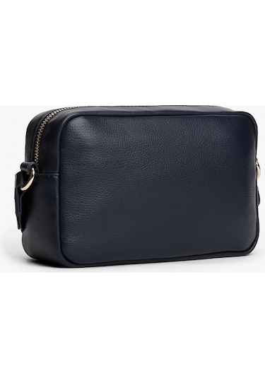 Tommy Hilfiger Th Logo Şeritli Kamera Kadın Çanta Aw0aw17689dw6 Lacivert