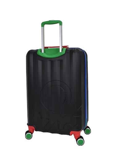 United Colors Of Benetton Lüx Abs 2'li Valiz Seti Büyük Boy - Orta Boy Siyah Bnt600 Siyah