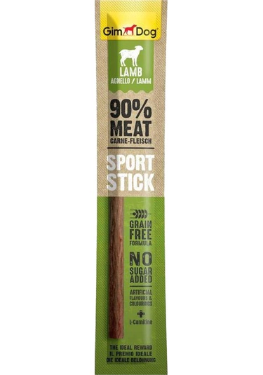 Gimdog Sport Sticks Kuzu Etli Tahılsız Köpek Ödül Çubuğu 12 G