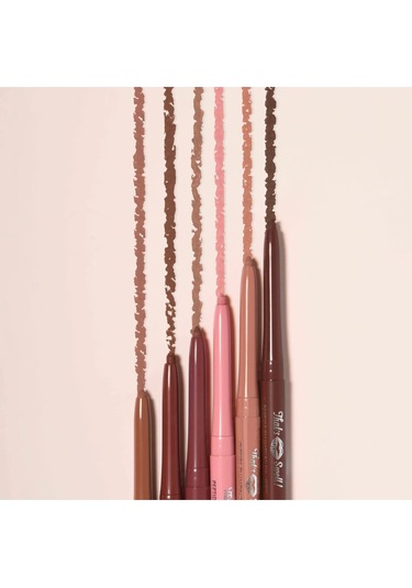 Barry M That's Swell Peptide Dudak Lip Gloss Set Lip Liner Ve Lip Gloss Hazelnut Haze Saf Ve Doğal Kahverengi