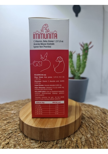 Animari Immunita Köpek Kedi 100 ML