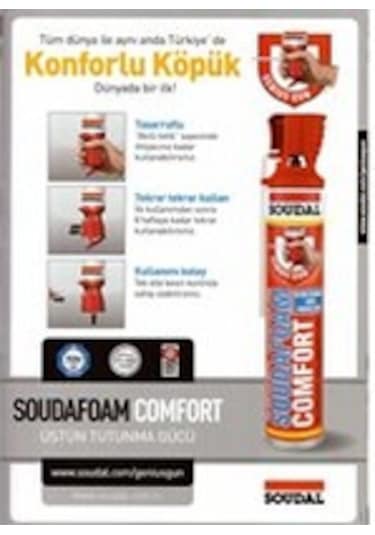 Soudal Comfort Valfli Köpük 750 ML