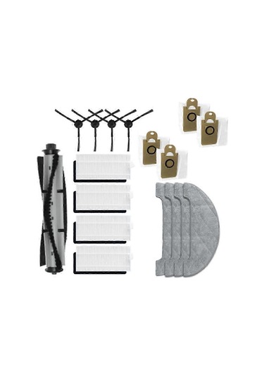 Blaupunkt Bluebot Comfort Plus Robot Süpürge Aksesuarları Yedek Ana Yan Fırça Paspası