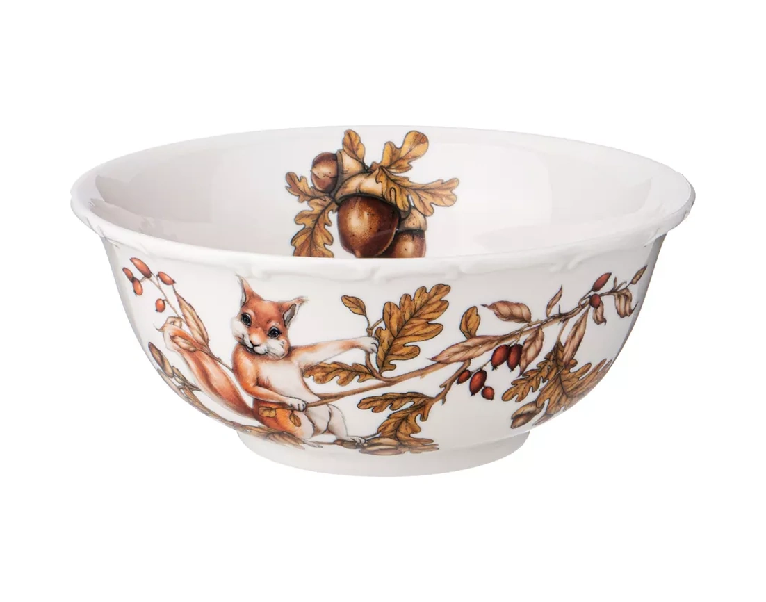 Lefard "forest Tale" 700 Ml Porselen Mutfak Ve Ev Salata Kases 190426732 Beyaz