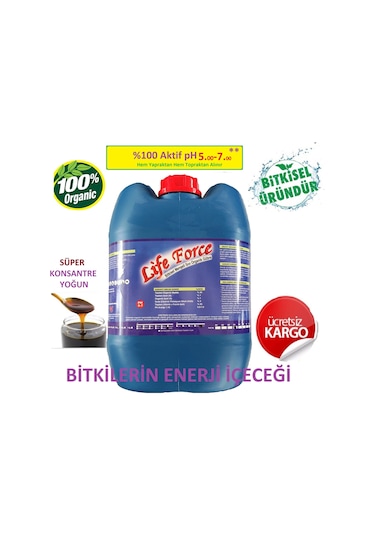 Sıvı Organik Gübre Köklendirme Hammaddesi Net 20 Kg