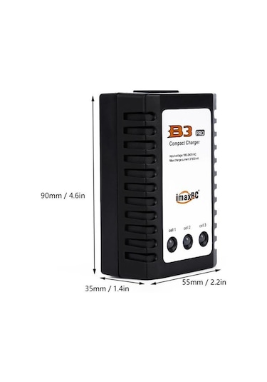 Estima Rd Rc B3 Pro Kompakt Şarj Dengeleyici 2s 3s 7.4v 11.1v Lityum Lipo Pil